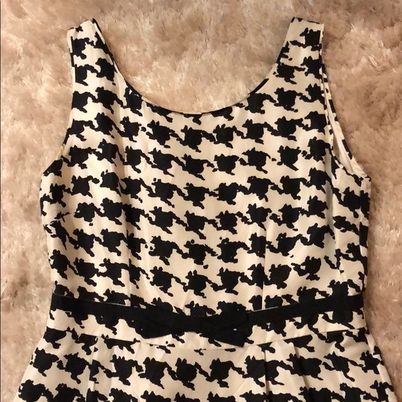 Silk houndstooth kate spade dress - Picture 2 of 7